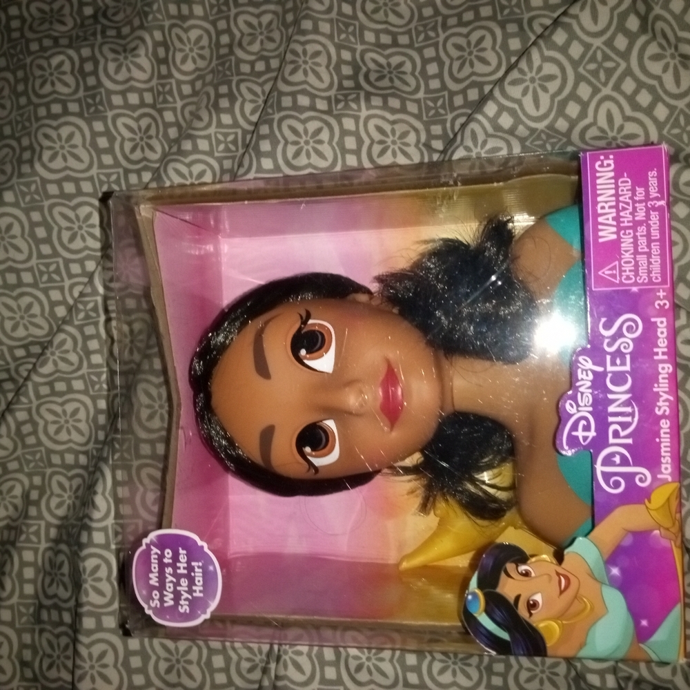 Disney princess jasmine styling head